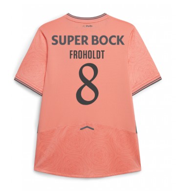 Porto Victor Froholdt #8 Replica Away Stadium Shirt 2025-26 Short Sleeve